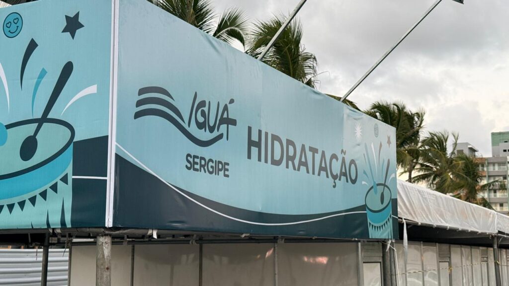 Iguá Sergipe oferece hidratação aos foliões durante o Pré-Caju 2025