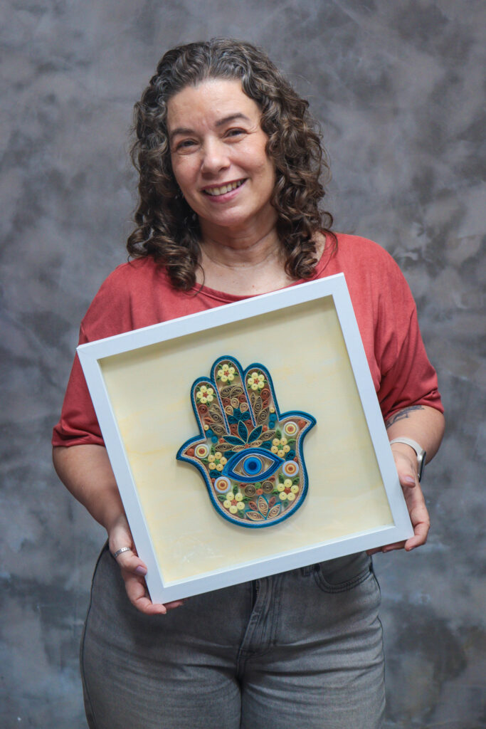 Rosi Pimentel expõe obras em Quilling na Galeria de Arte J. Inácio