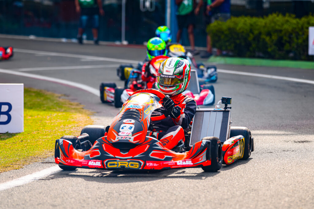 Francisco Rocha mostra talento em histórico Brasileiro de Kart e foca no final da temporada