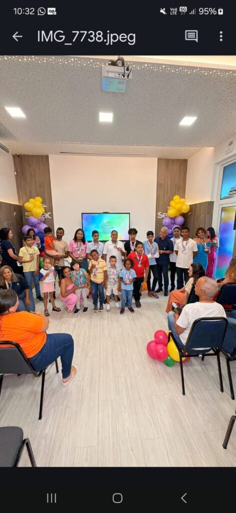 GACC comemora cura do câncer Infantojuvenil de crianças acolhidas com Festa do Arco-Íris