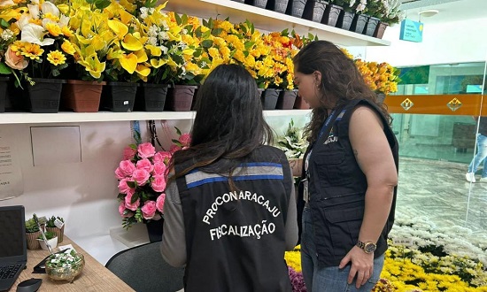 Procon Aracaju registra coroas de flores de até R$ 380 e jazigos por R$ 28 mil às vésperas do Dia de Finados