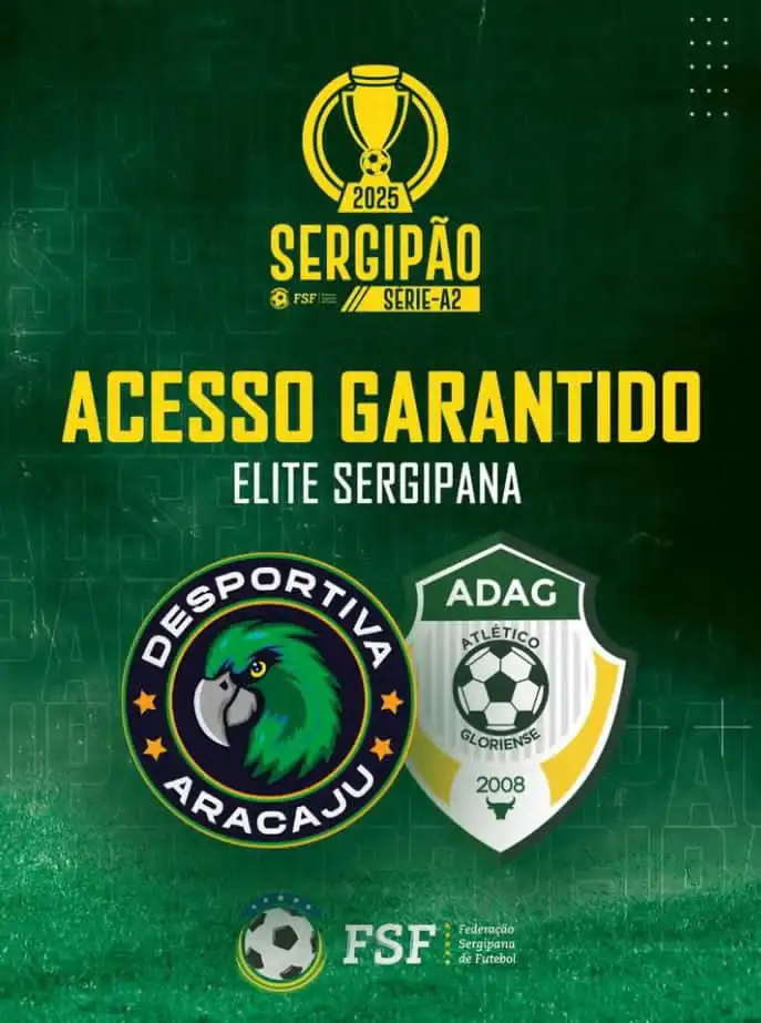Desportiva Aracaju e Atlético Gloriense garantem vaga na Série A1 do Sergipano 2026