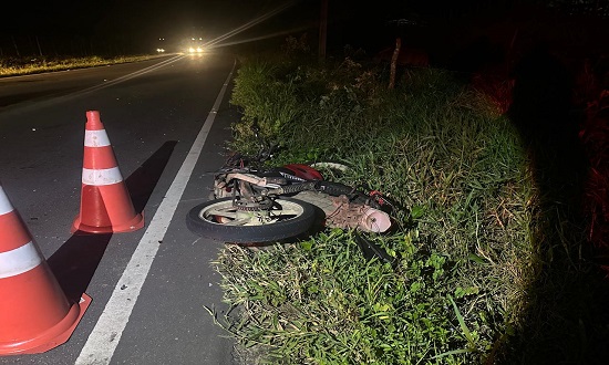 Motociclista fica ferido em colisão traseira na SE-245 entre Malhador e Riachuelo