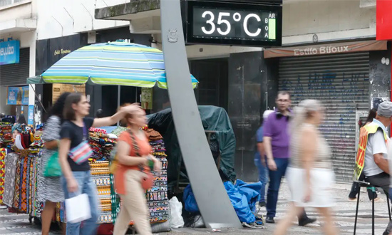 OMM prevê 2025 como segundo ou terceiro ano mais quente já registrado