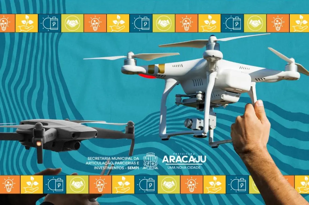 Aracaju abre inscrições para estudos sobre implantação de droneports em áreas públicas