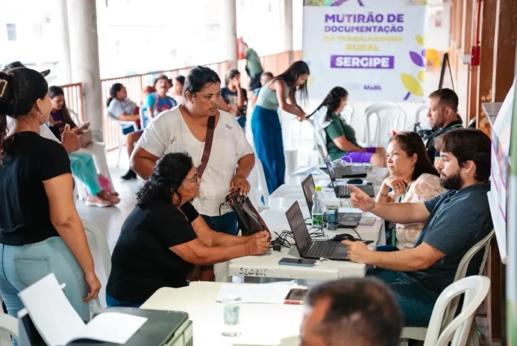 Mutirão leva emissão de documentos a trabalhadoras rurais em Lagarto