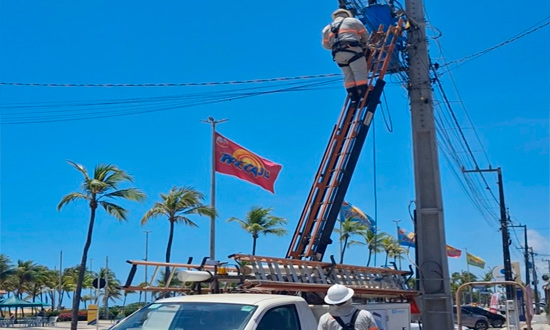 Energisa alerta foliões do Pré-Caju sobre segurança com a rede elétrica