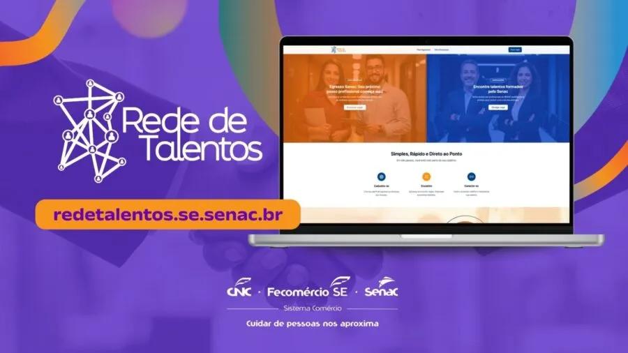 Rede de Talentos do Senac Sergipe reúne 121 vagas de emprego em oito dias