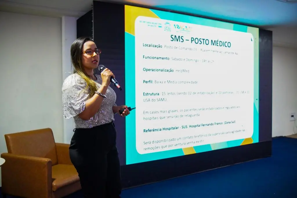 Saúde de Aracaju monta posto médico e ações de prevenção para o Pré-Caju 2025