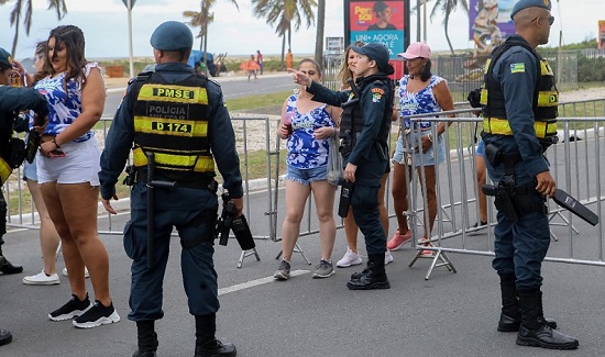 Polícia Militar define 15 pontos de entrada para o circuito do Pré-Caju 2025