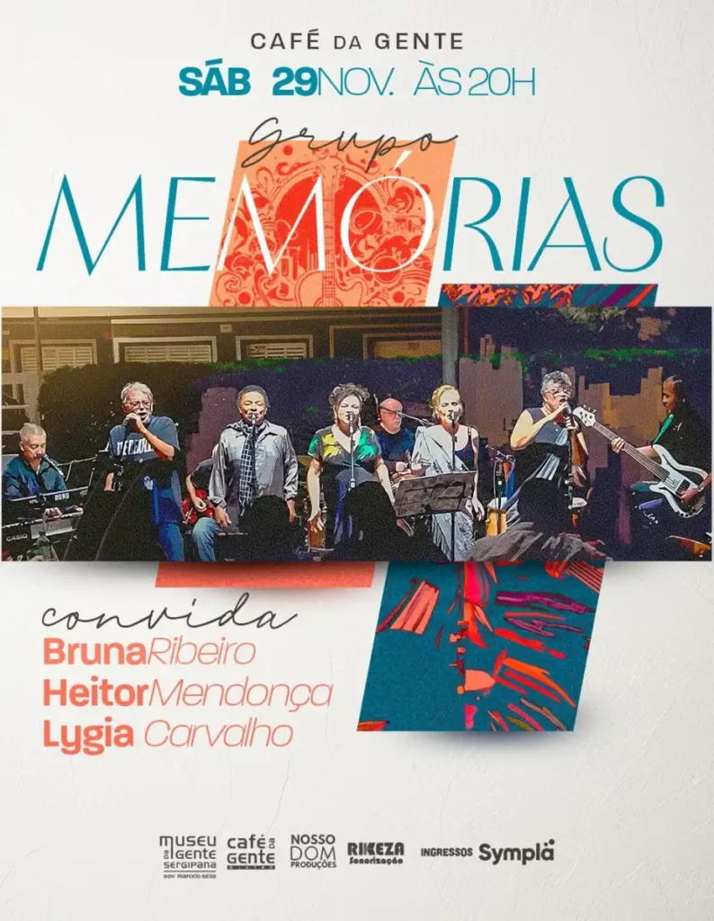 Grupo Memórias anuncia apresentação de encerramento de ano no Café da Gente