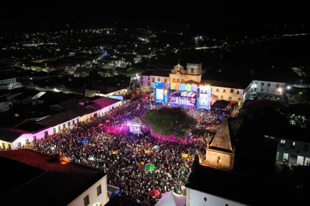 Festival de Artes de São Cristóvão divulga horários dos shows nos palcos João Bebe Água e Frei Santa Cecília