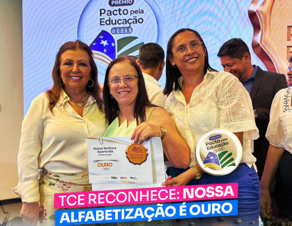 TCE/SE concede menções honrosas a Nossa Senhora Aparecida por investimentos em educação