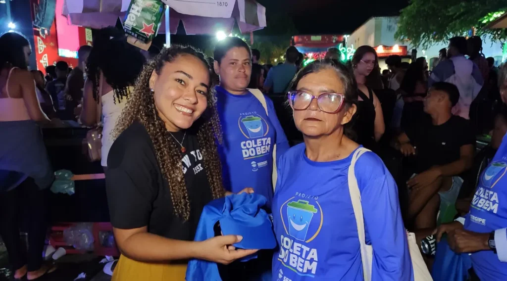 Projeto Coleta do Bem equipa 20 catadores para atuar no Festival de Artes de São Cristóvão