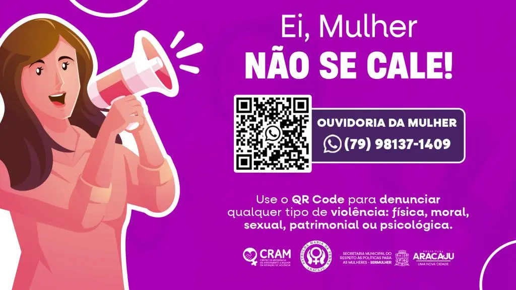 SerMulher visita órgãos de Aracaju para incentivar denúncia de assédio durante 21 Dias de Ativismo