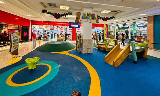RioMar Aracaju inaugura Parque Brincar com acesso gratuito para crianças de 2 a 10 anos