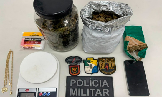 Suspeito de tráfico é preso com maconha no bairro Palestina, em Aracaju