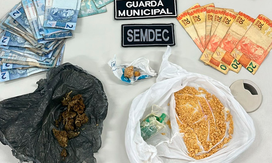 Casal é detido com mais de mil pedras de crack no Centro de Aracaju