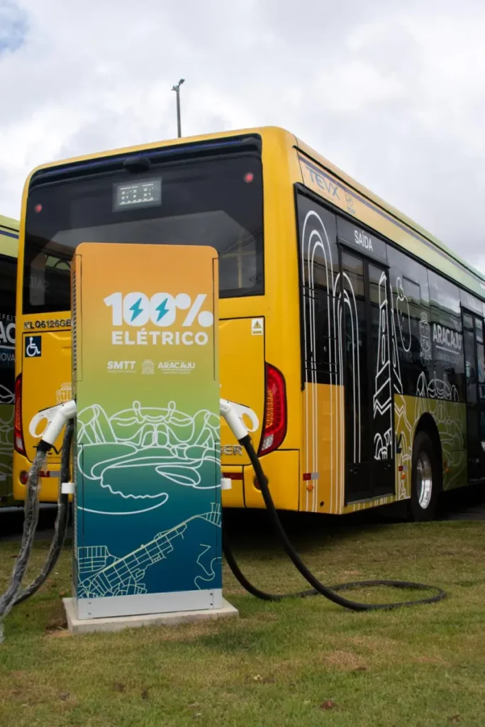 Aracaju lança edital para comprar 15 novos ônibus elétricos e oito carregadores