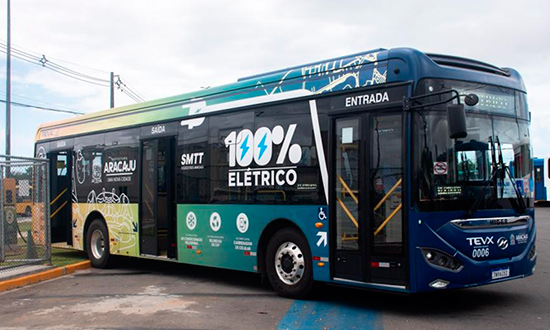 Aracaju abre licitação para compra de 15 novos ônibus elétricos