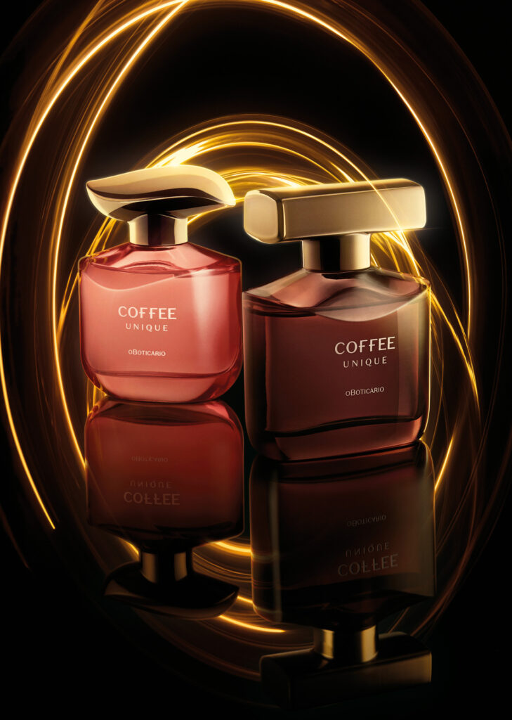 Com método de extração proprietário, Boticário apresenta Coffee Unique, fragrâncias que trazem toque do caramelo salgado ao c