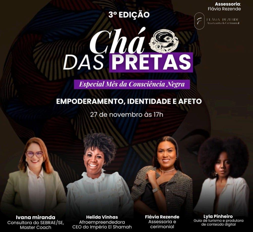 Chá das Pretas 2025 fortalece identidade e protagonismo da mulher no Mês da Consciência Negra