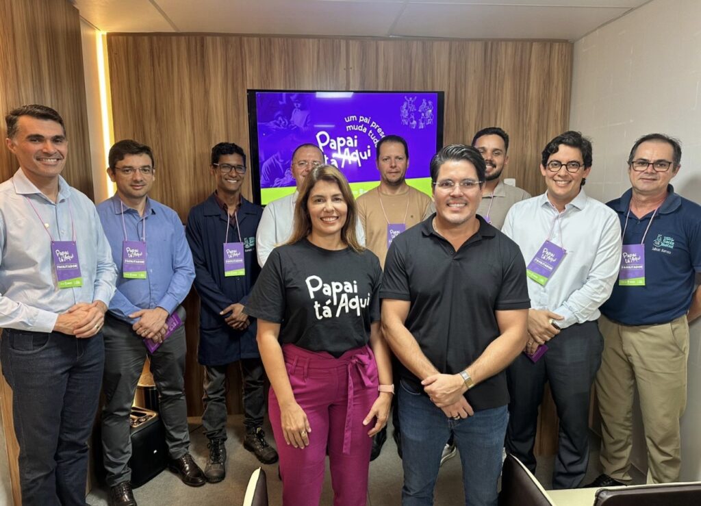 Hospital Santa Isabel recebe a primeira-dama para lançamento do projeto “Papai ta Aqui”