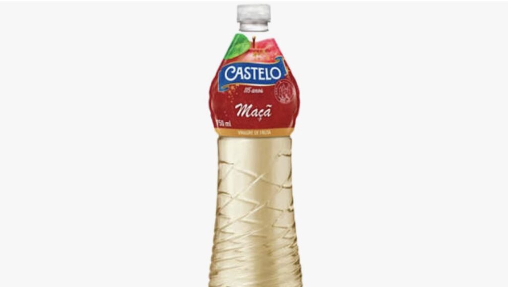 Anvisa determina recolhimento de lote de vinagre de maçã da marca Castelo