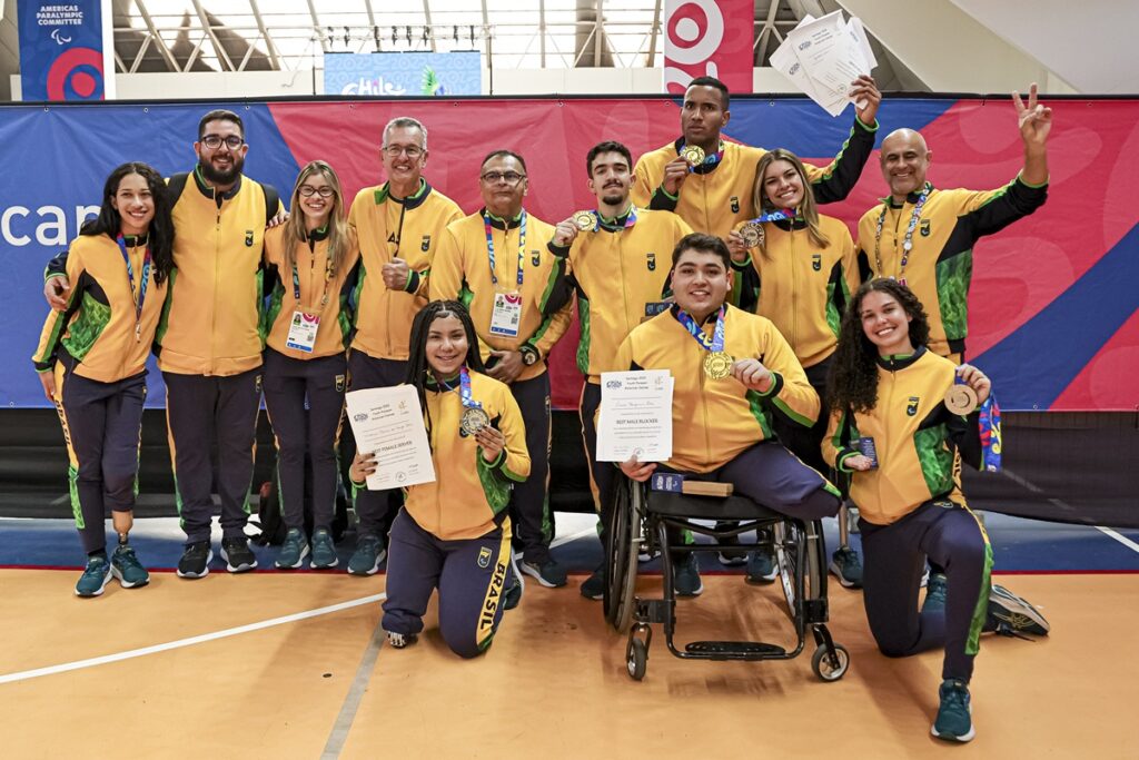Vôlei Sentado fica com ouro no masculino e prata no feminino no ParaPan de Jovens