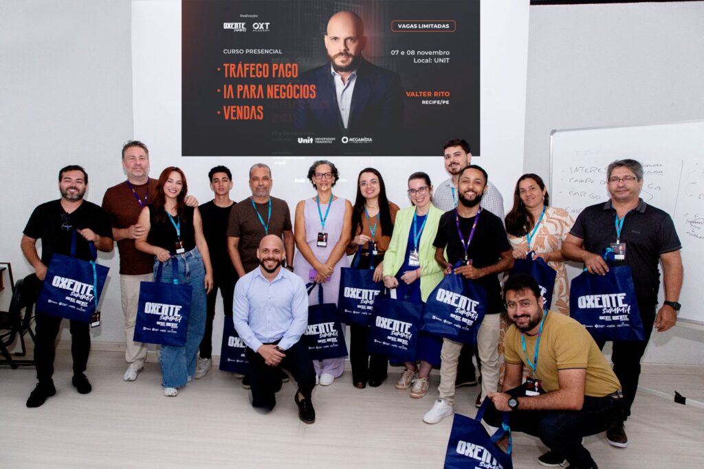 Curso sobre Tráfego Pago, IA e Vendas reúne profissionais e empreendedores em Aracaju