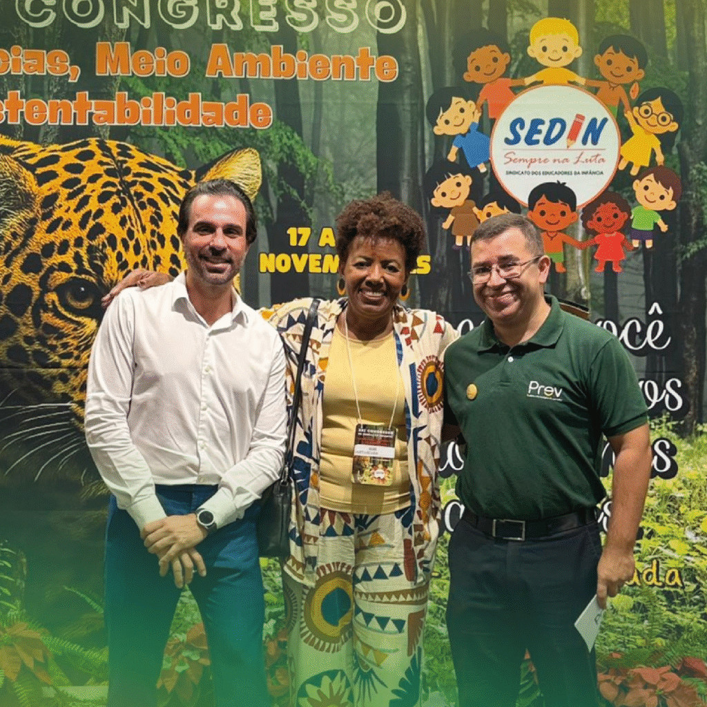 PREV participa do Congresso do SEDIN e impulsiona debate sobre saúde e sustentabilidade