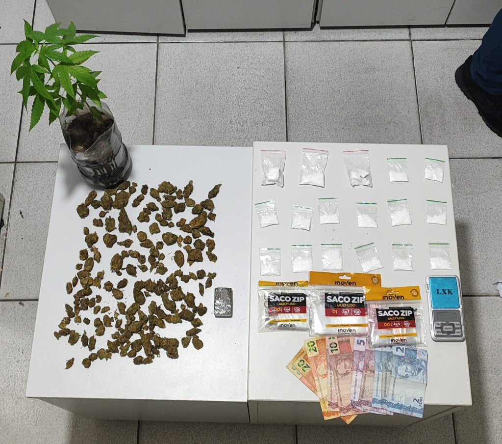 Denarc da Delegacia Regional de Lagarto prende suspeito em flagrante por tráfico de drogas e adulteração de veículo