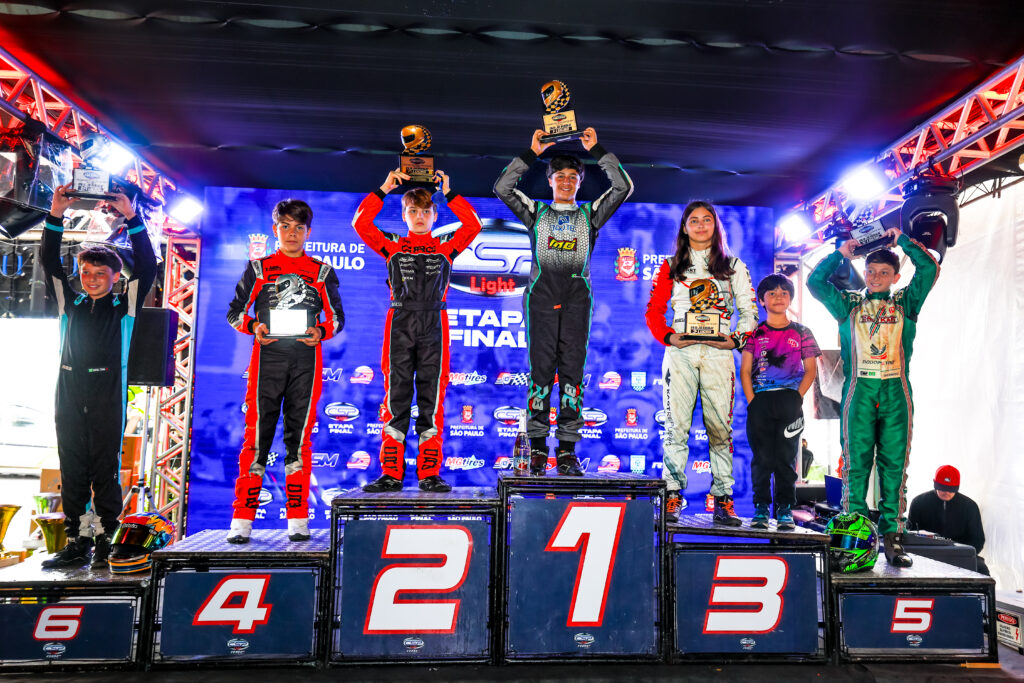 Francisco Rocha garante o vice-campeonato do Paulista Light na OKN Júnior Rookie