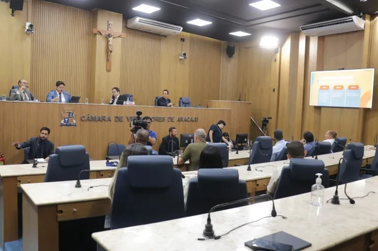 Câmara de Aracaju debate LOA 2026 em audiência pública e detalha orçamento de R$ 4,7 bilhões