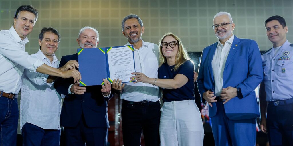 Lula libera terceira etapa de obras do novo campus do ITA no Ceará
