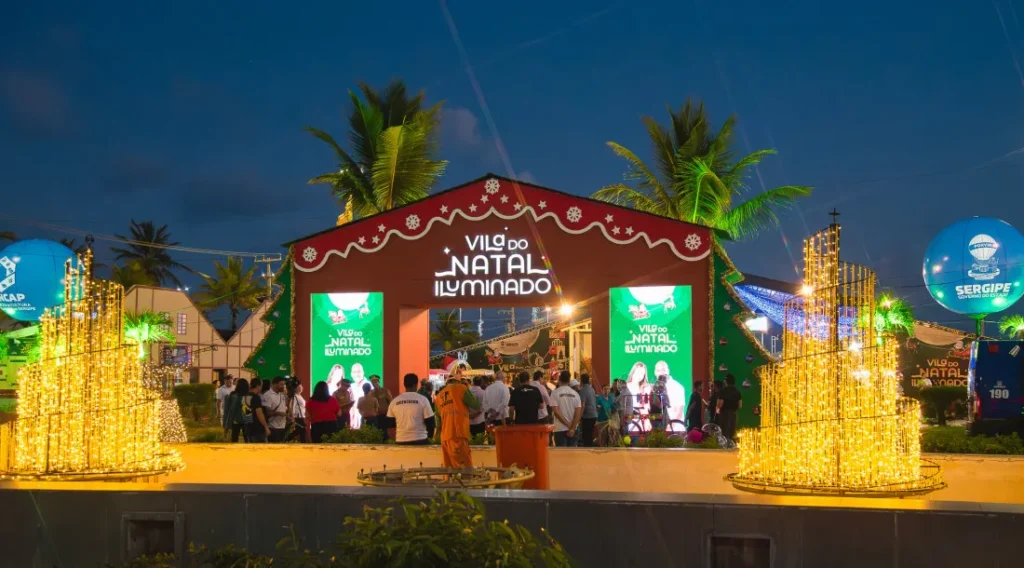 Governo de Sergipe inaugura nesta sexta-feira a 3ª Vila do Natal Iluminado 2025