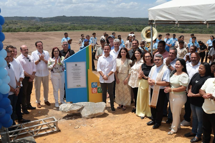 Pedra fundamental de novo campus do IFS é lançada em Japaratuba