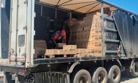 Sefaz recolhe 16,2 toneladas de calabresa e outra carga de alimentos sem nota fiscal em Sergipe