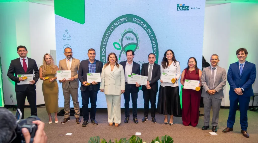 Governo de Sergipe recebe 11 certificados no Selo Iniciativas Sustentáveis