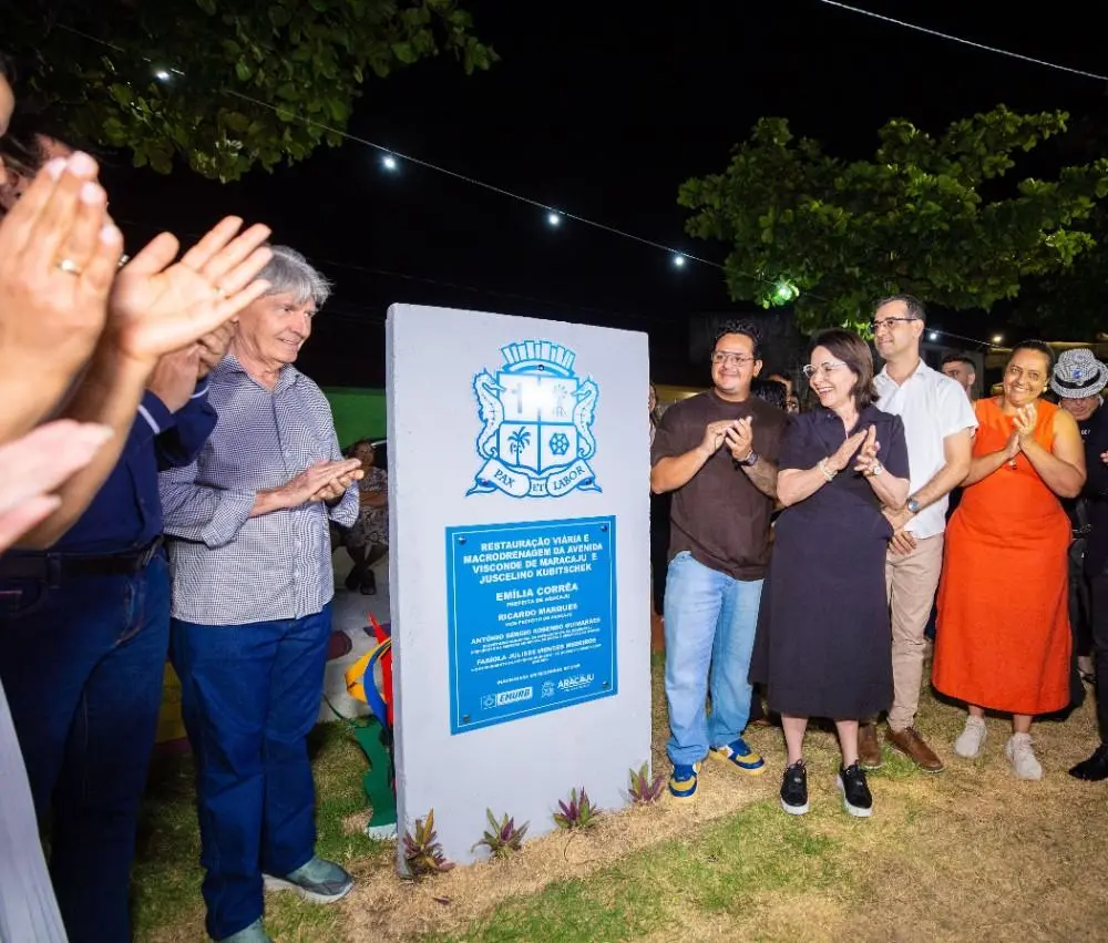 Emília Corrêa entrega revitalização das avenidas Visconde de Maracaju e Juscelino Kubitschek