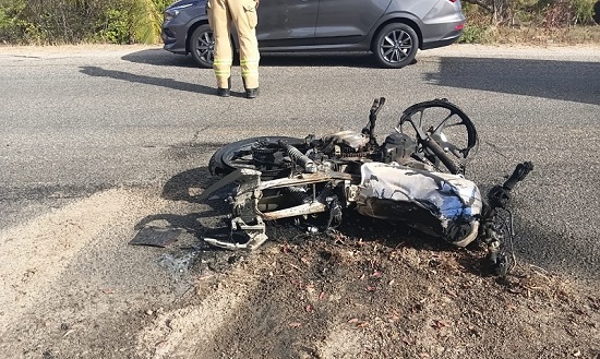 Motociclista morre em colisão frontal na SE-100, em Barra dos Coqueiros
