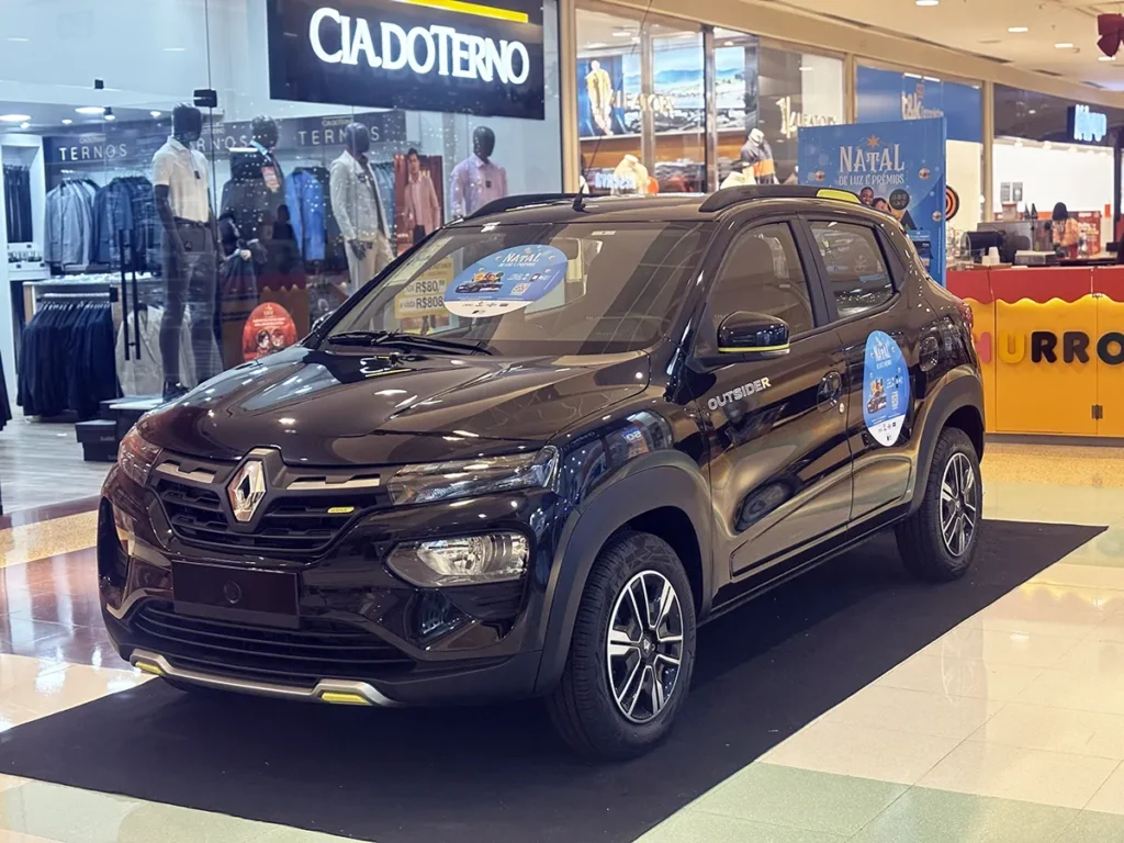 Últimos dias para trocar R$ 400 em compras por biscoitos e concorrer a um Renault Kwid no Shopping Jardins