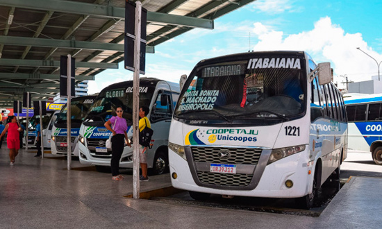 Governo de Sergipe acrescenta 20 ônibus à frota intermunicipal para o Natal