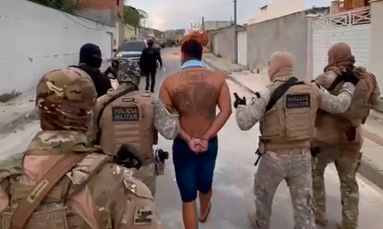 Líder de grupo criminoso de Sergipe é capturado em ação policial na Bahia