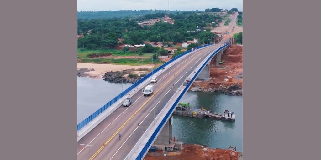 Nova ponte JK entre Tocantins e Maranhão é inaugurada um ano após desabamento