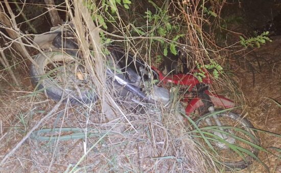 Motociclista morre após sair da pista na SE-200, em Porto da Folha