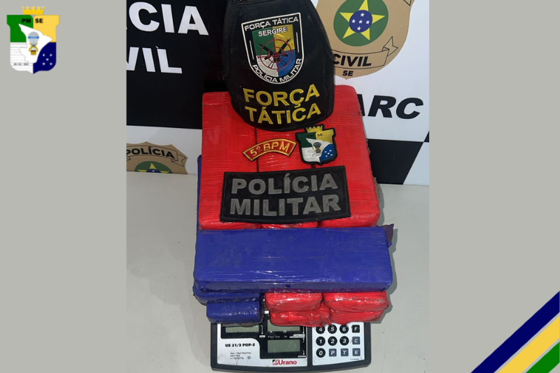 Polícia Militar apreende 8,1 kg de maconha no Japãozinho; suspeito e irmã são detidos