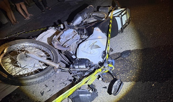 Colisão frontal entre motos na SE-488 deixa um morto e um ferido em Indiaroba