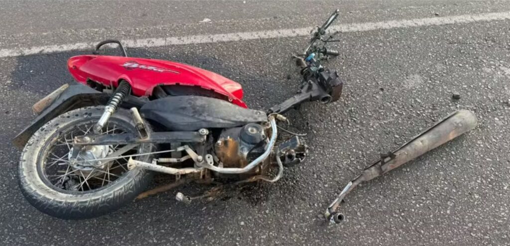 TRAGÉDIA NA SE-270: Colisão frontal deixa motociclista morto em Salgado
