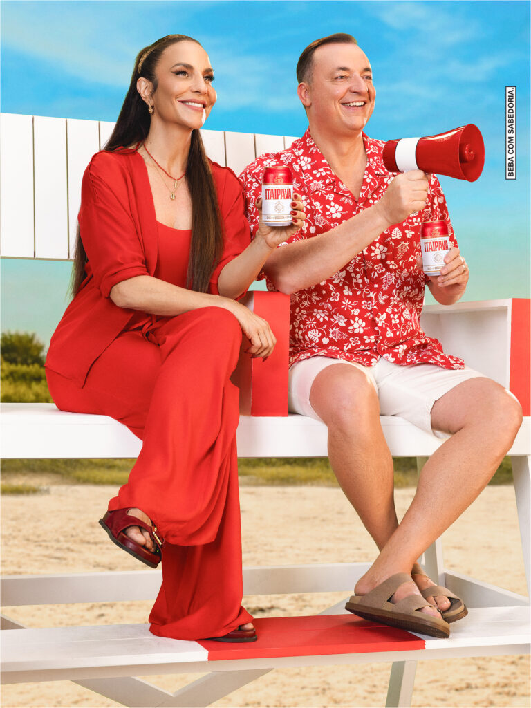 Com Ivete Sangalo e Paulo Bonfá, campanha de Verão da Itaipava transforma desejo por uma cerveja gelada em um grande acontecimento